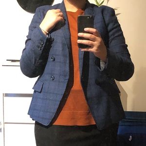 BANANA REPUBLIC Navy Blue Blazer size 8